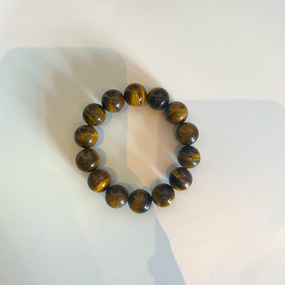 Tiger’s Eye Stone Quartz Bracelet - Picture 2 of 4